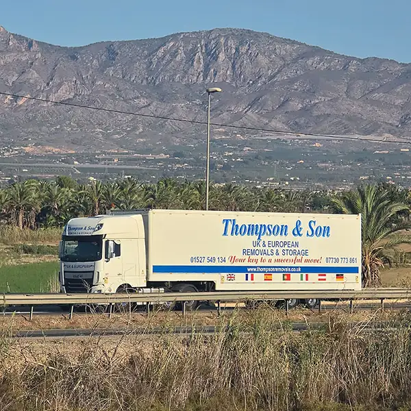 Leeds to La Zenia groupage move